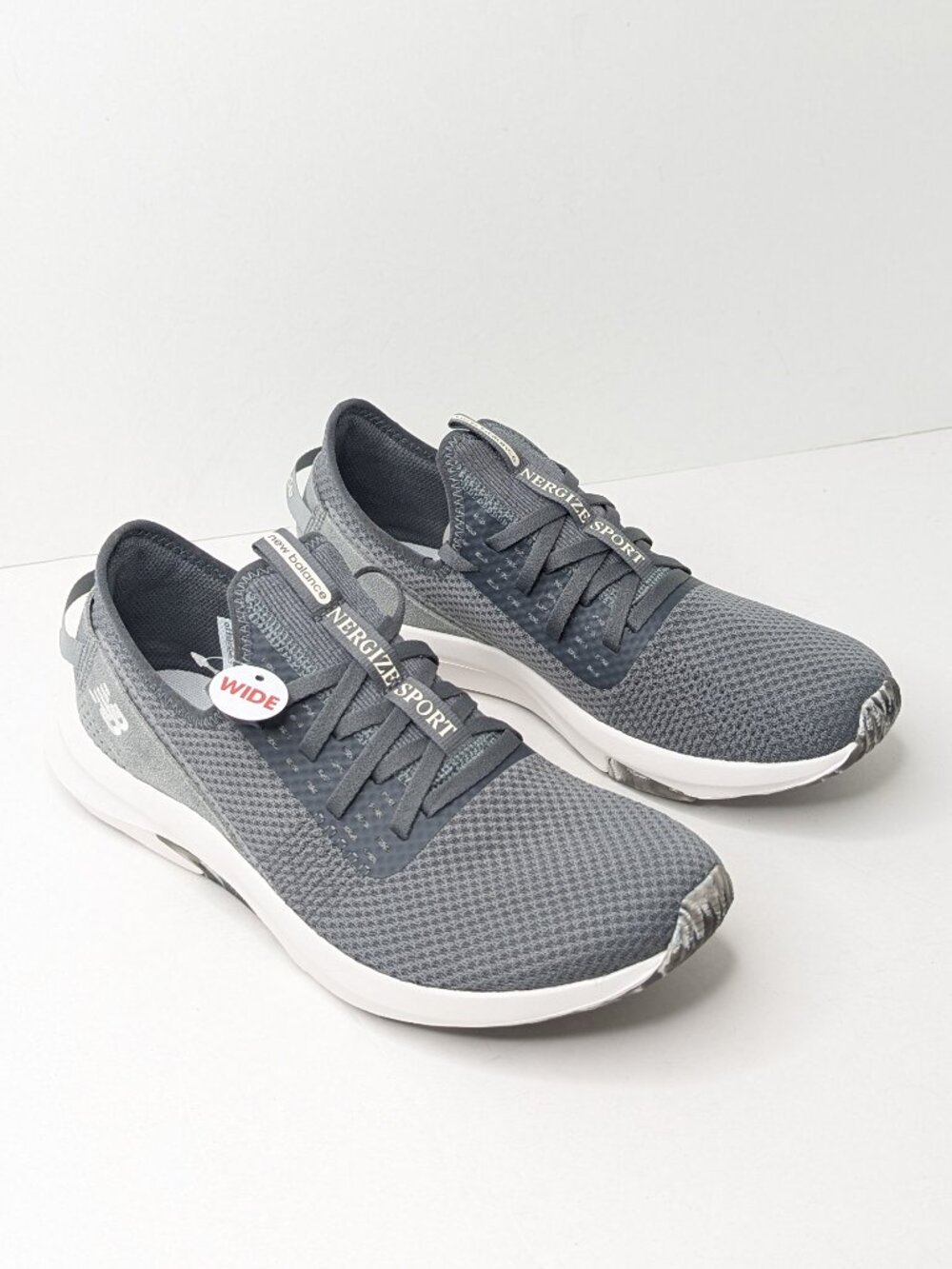 New Balance Dynasoft Nergize Sport V2 Athletic Sneakers Grey Womens 10 Wide